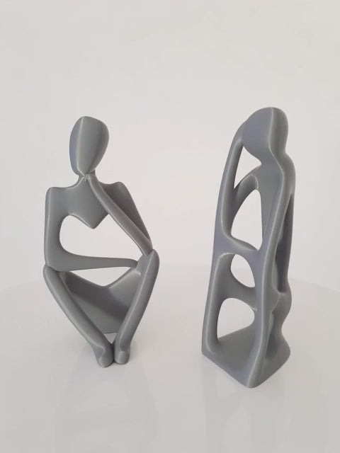 Statue "The Thinkers" stampate in 3D